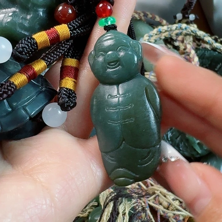 和田玉把件未镶嵌