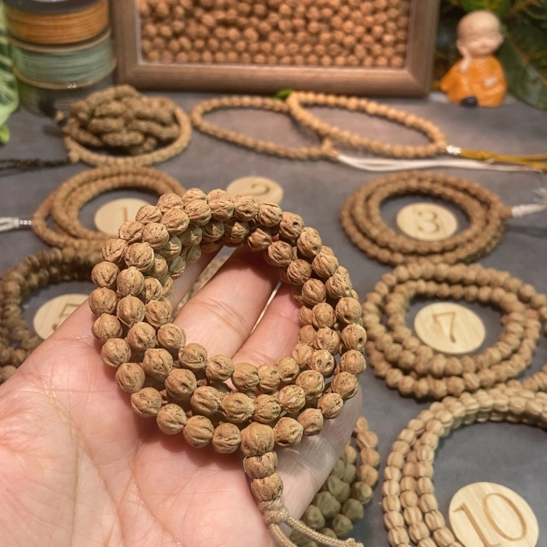 柏香籽/百香籽吊坠雾**花