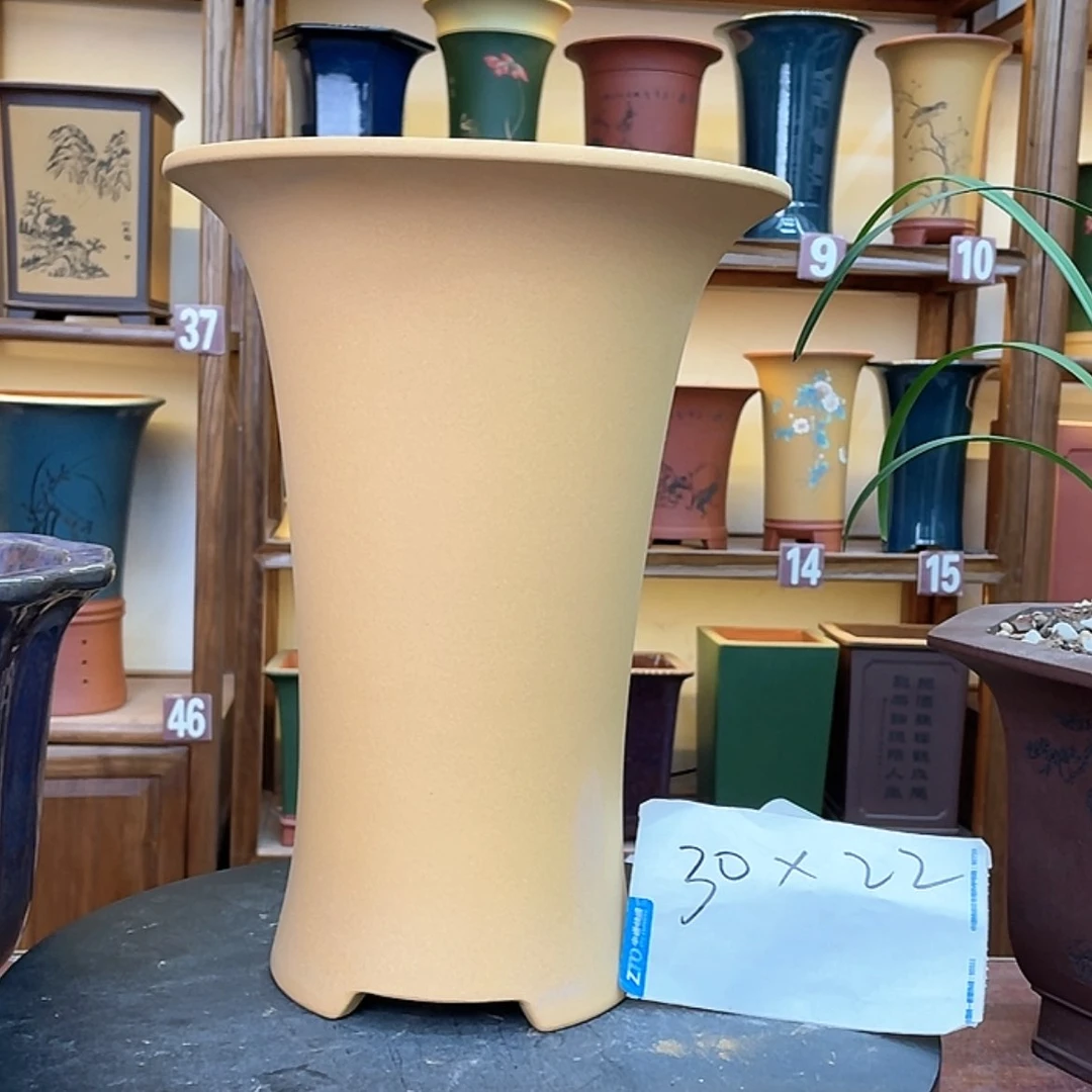 【闪购商品】紫砂花盆兰花756885565552365555