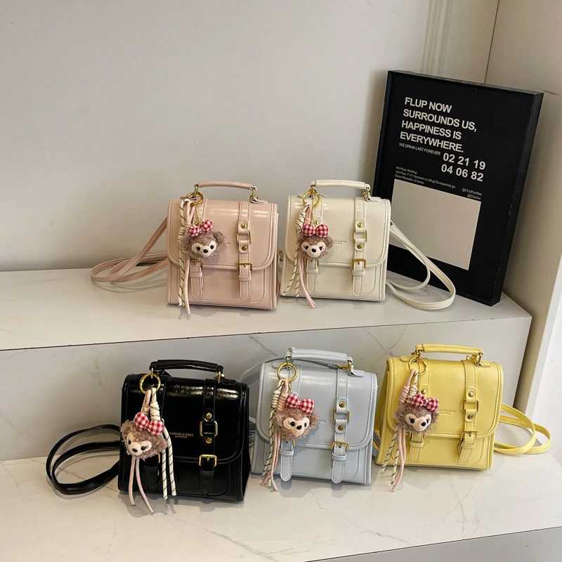 禾果铺子时尚双肩包简约气质休闲新款潮质感洋气青年春季可爱背包