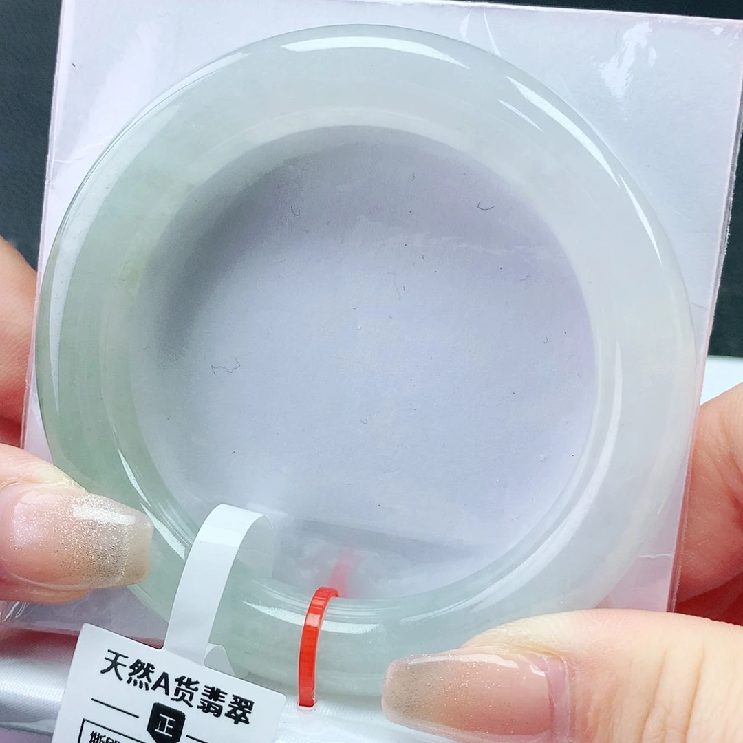 翡翠手镯未镶嵌55胖