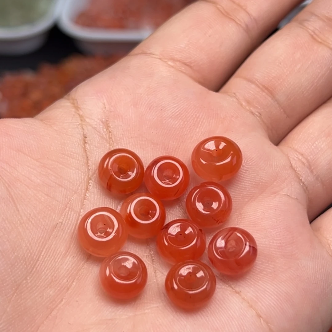 南红玛瑙未镶嵌吊坠(不含链)