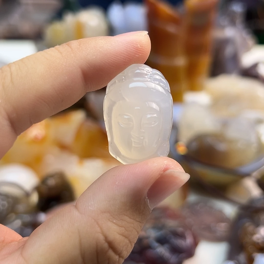 玛瑙/玉髓未镶嵌颈饰