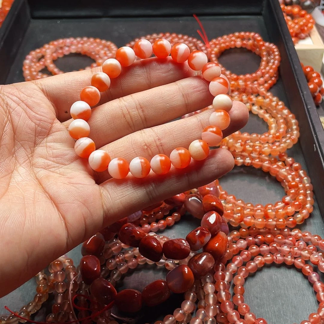 手链未镶嵌南红玛瑙