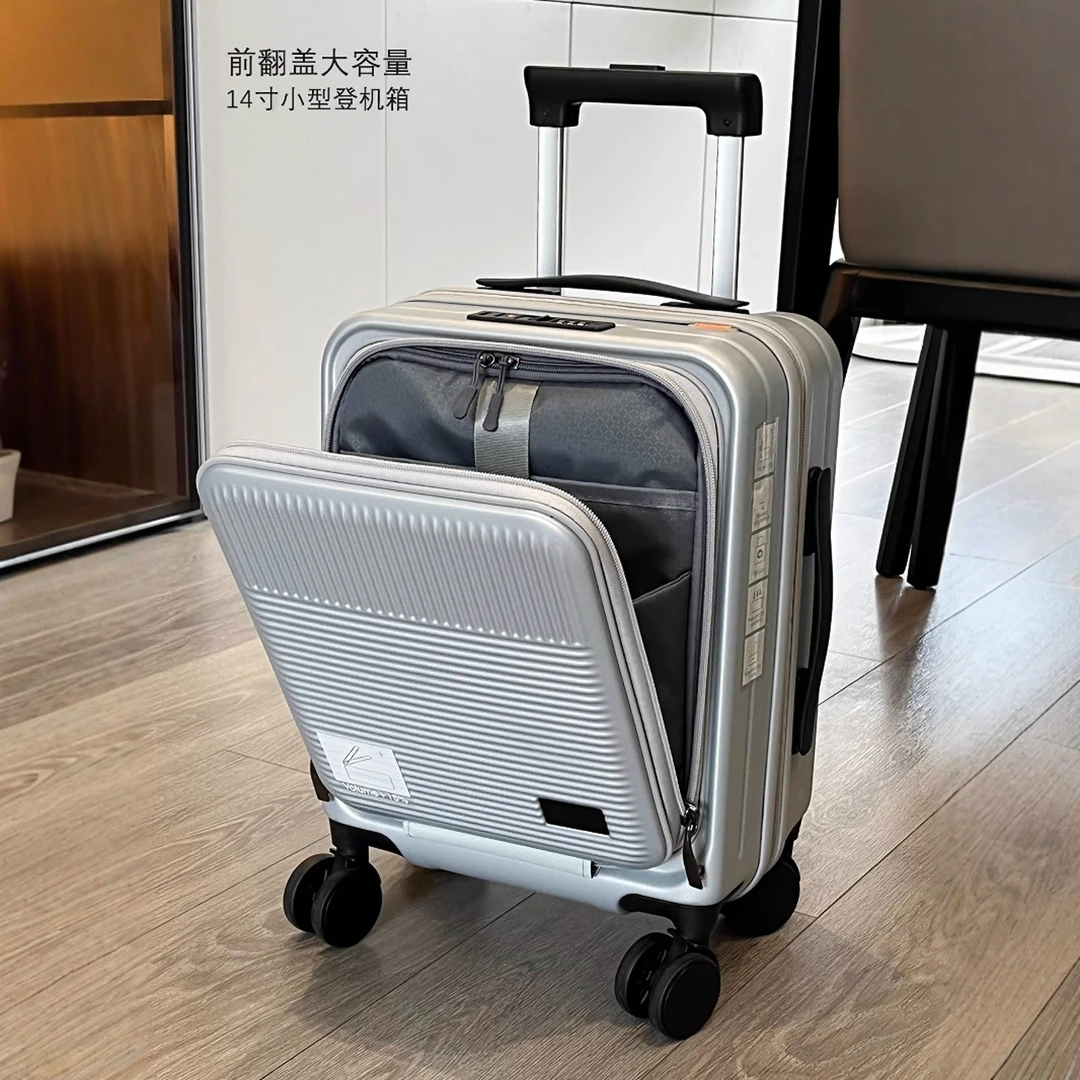 2025新款14寸春秋航空行李箱旅行箱免托运拉杆箱廉航登机行李箱