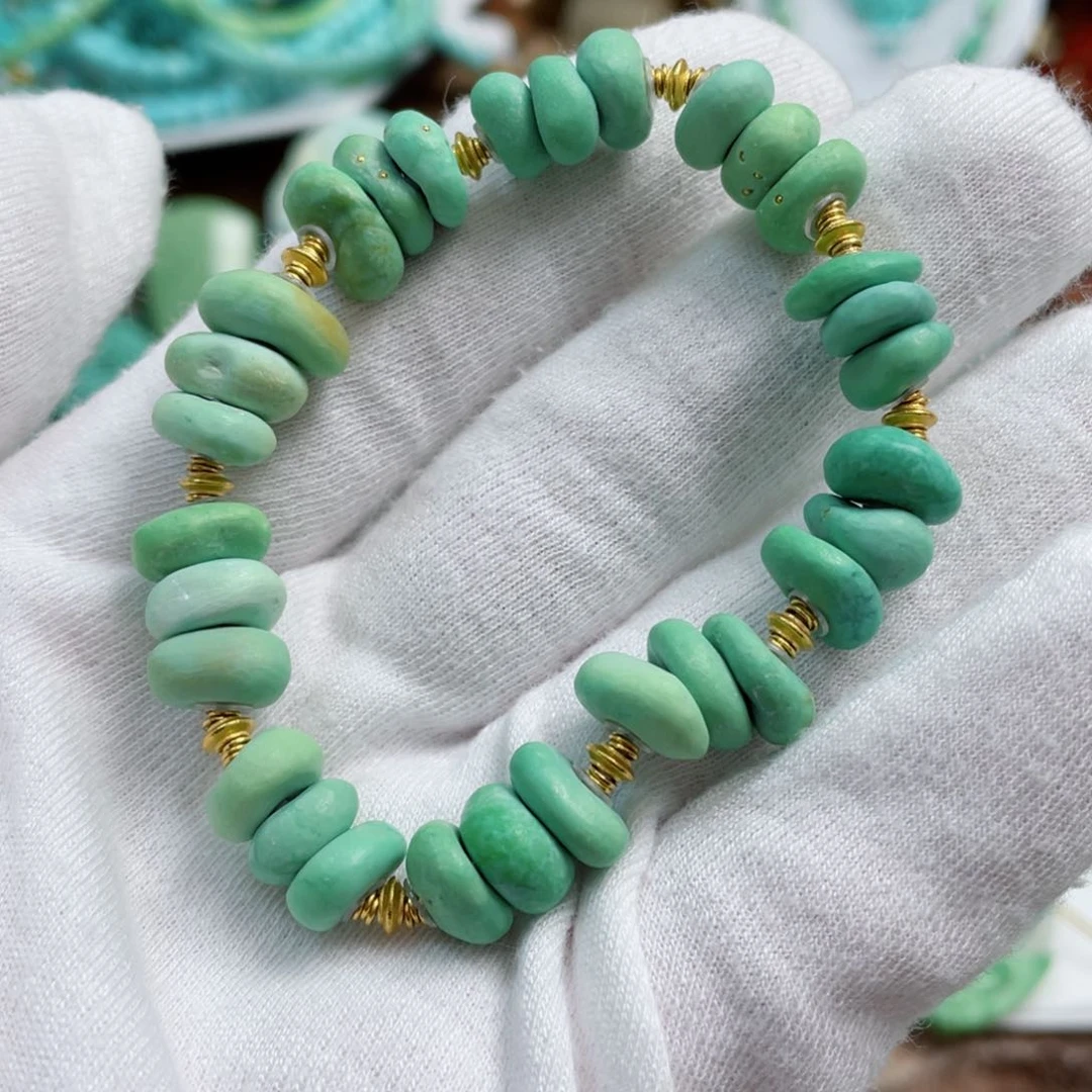 绿松石珠宝奇石未镶嵌大*贝