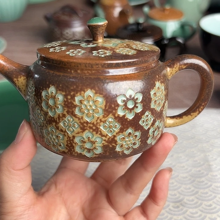 龙泉云间青瓷小米茶器