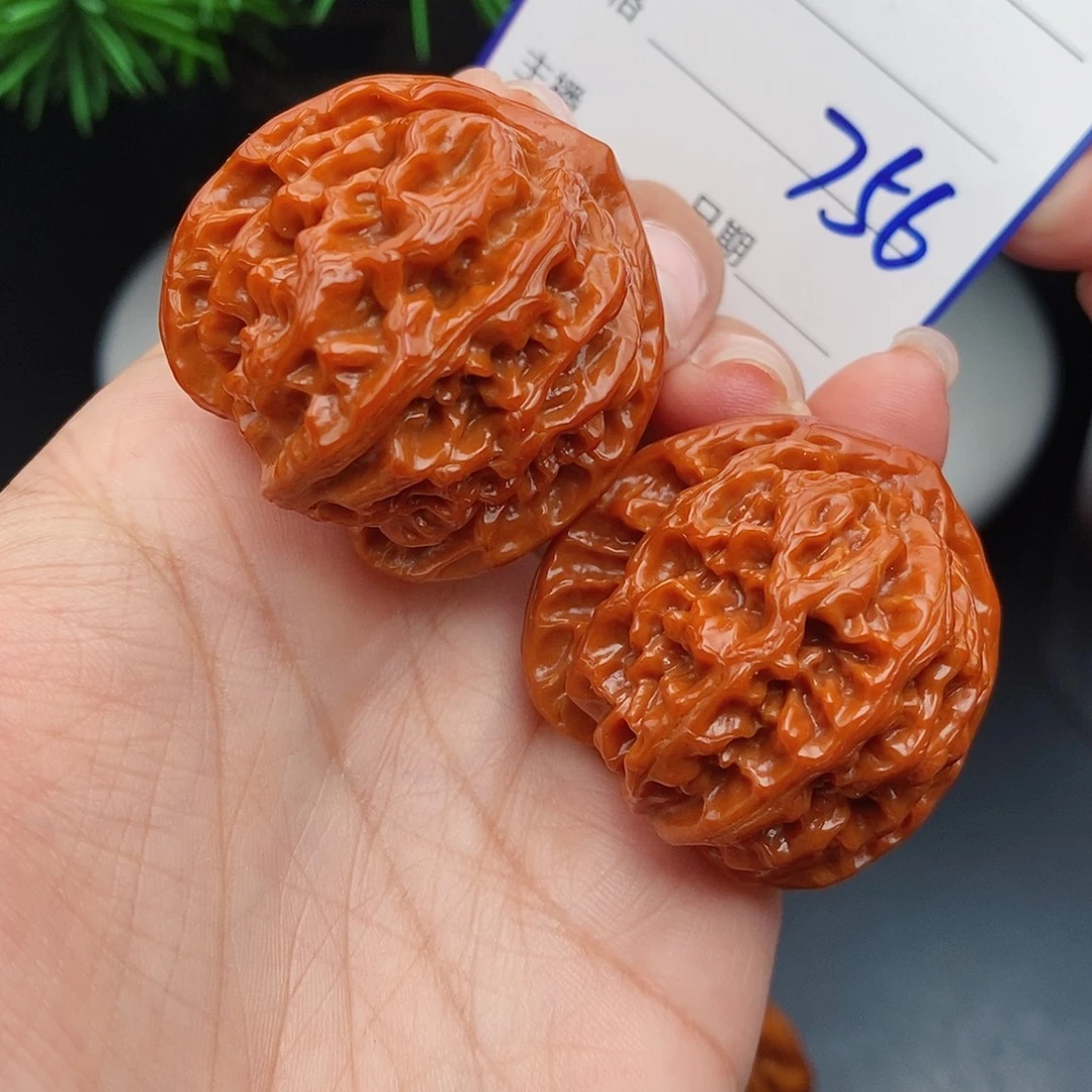 把件文玩核桃38苹果756