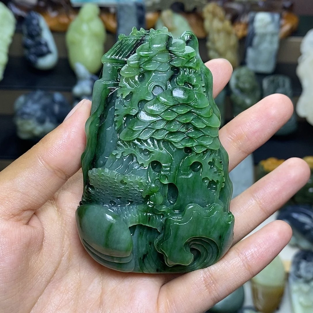 颈饰未镶嵌和田玉