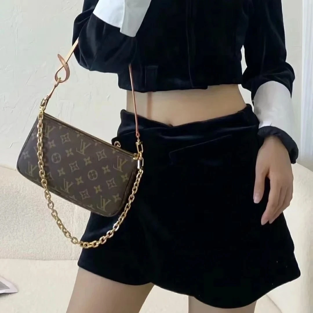 95新 LouisVuitton/路易威登 全原老花新款大麻将芯片款