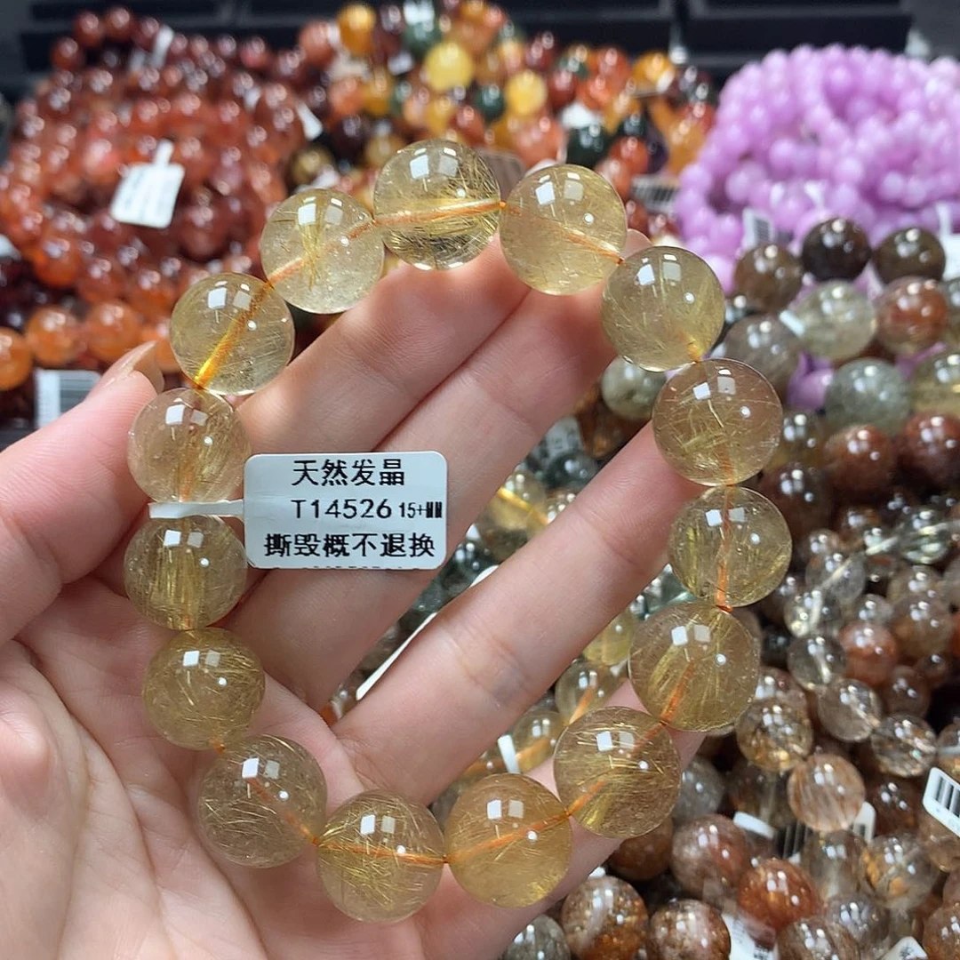 水晶手链未镶嵌，