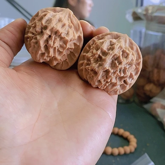 【闪购商品】把件文玩核桃43龙鳞
