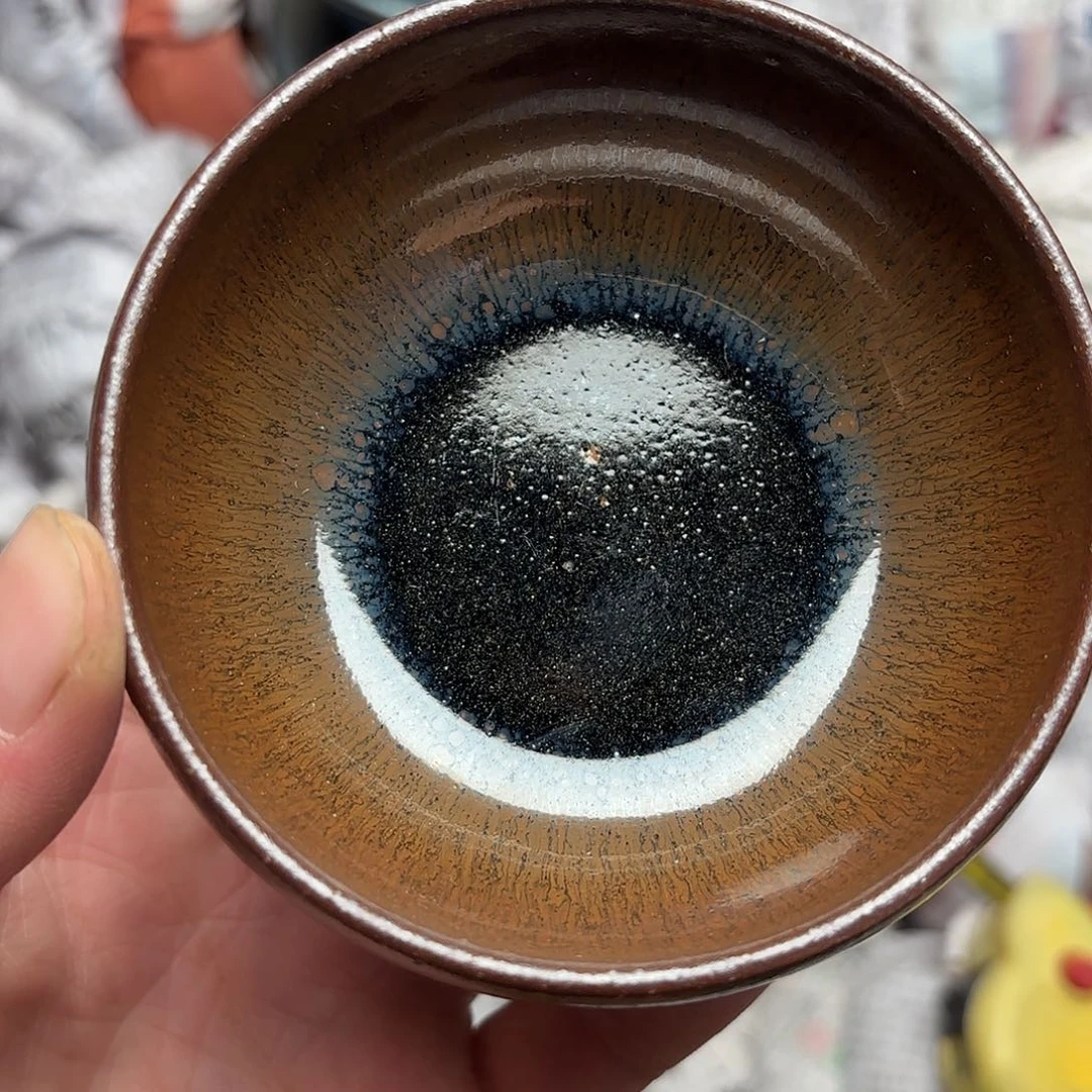 茶盏等*建盏主人杯一只微瑕