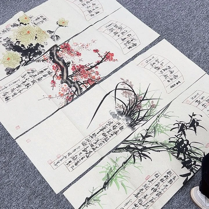 国画国画作品纯手绘