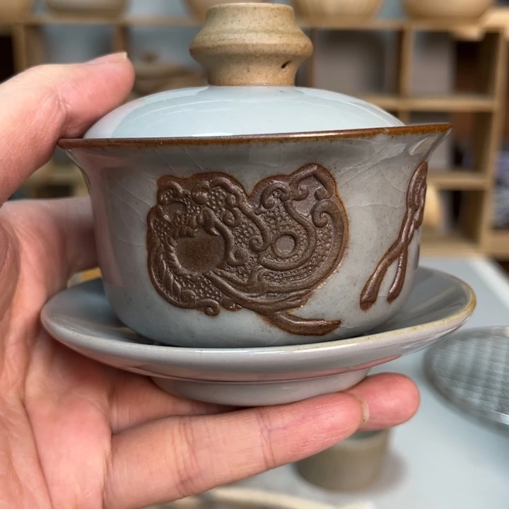 壶老段烧陶瓷茶器