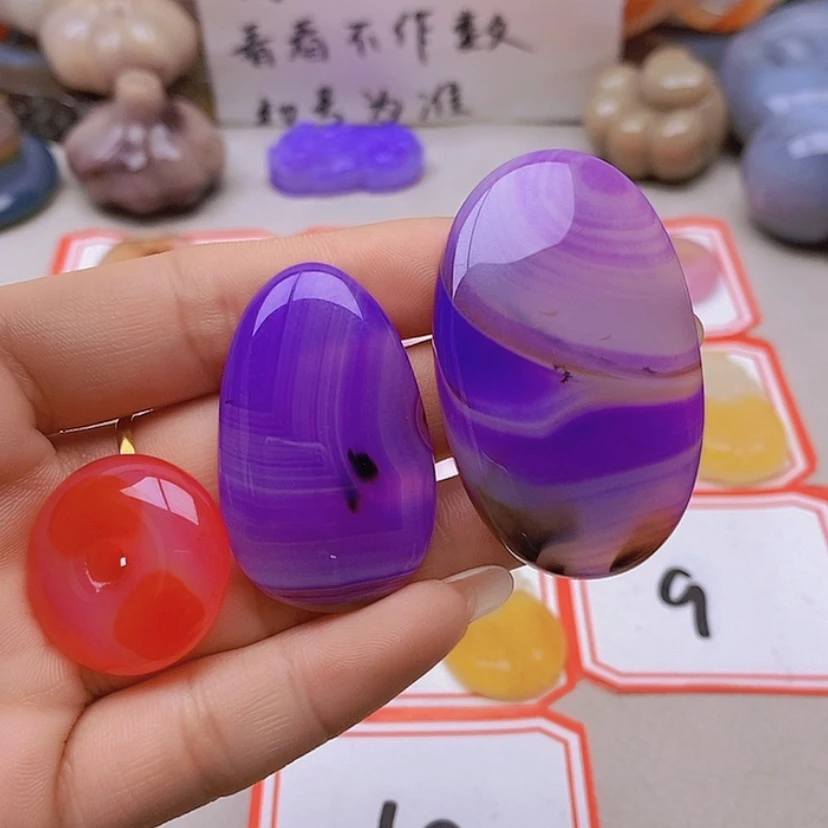 【闪购商品】未镶嵌玛瑙/玉髓珠宝半成品百*阁