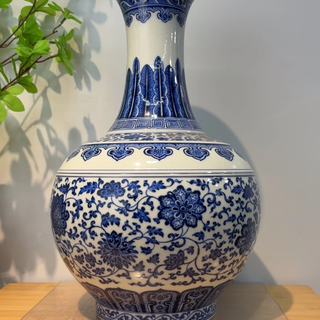 乐***家摆件陶瓷器工艺品摆件青花