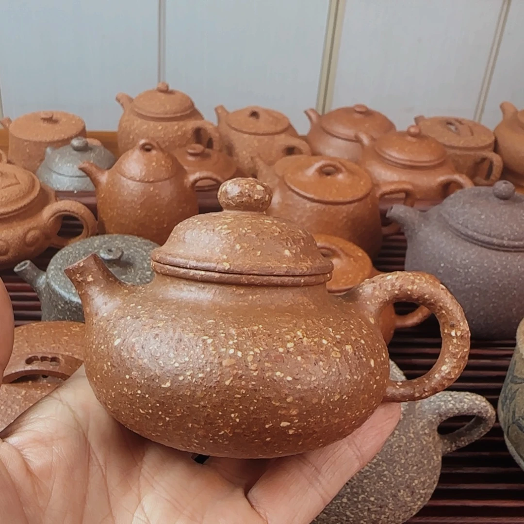 谢***安茶壶紫砂八目老段容天130cc半手工