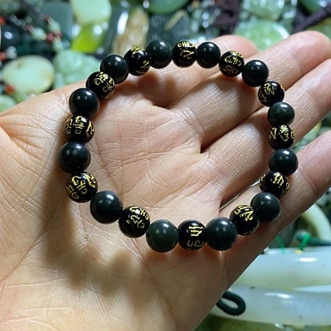 和田玉手链未镶嵌