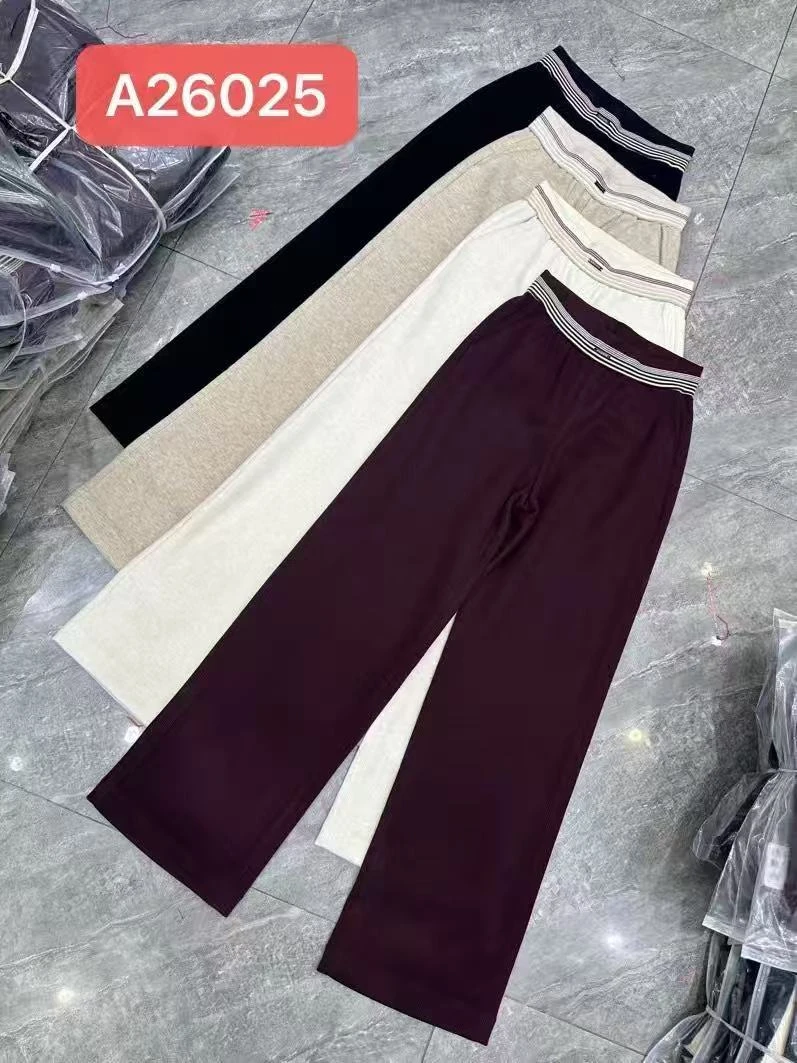 【南油玲姐】燕麦色新款休闲裤A26025