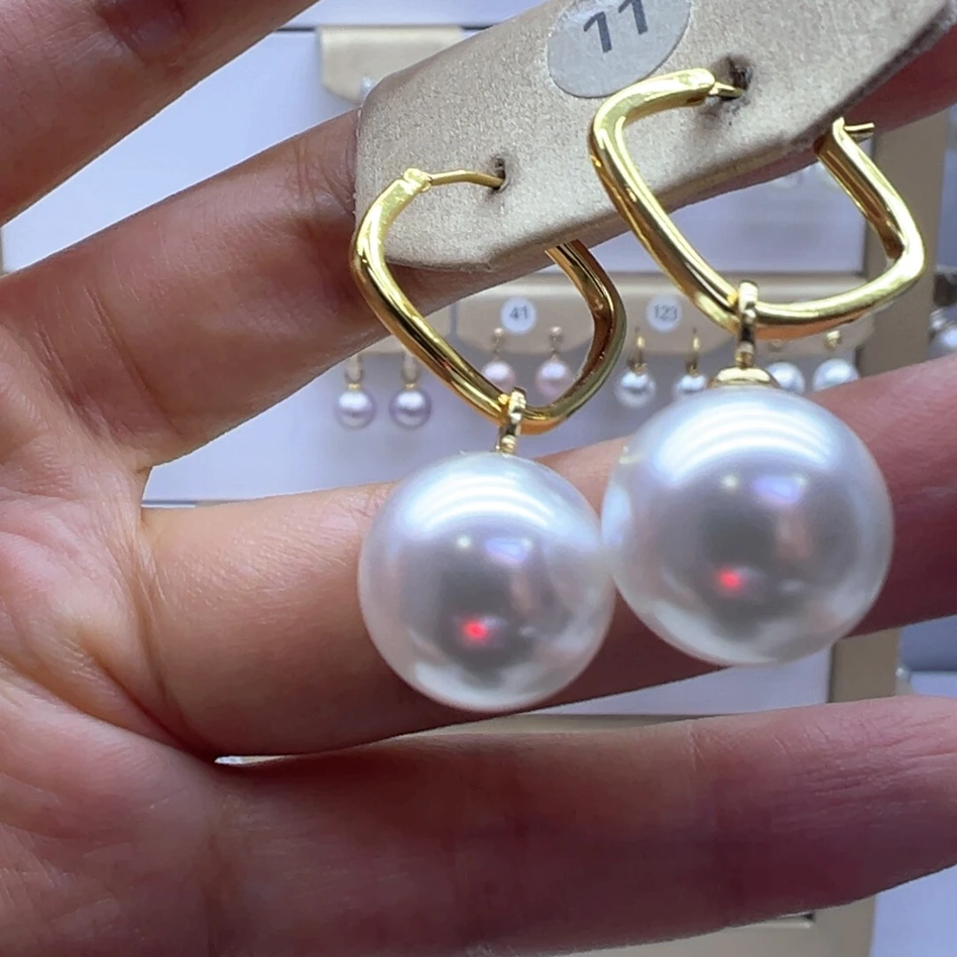 未镶嵌淡水珍珠耳饰