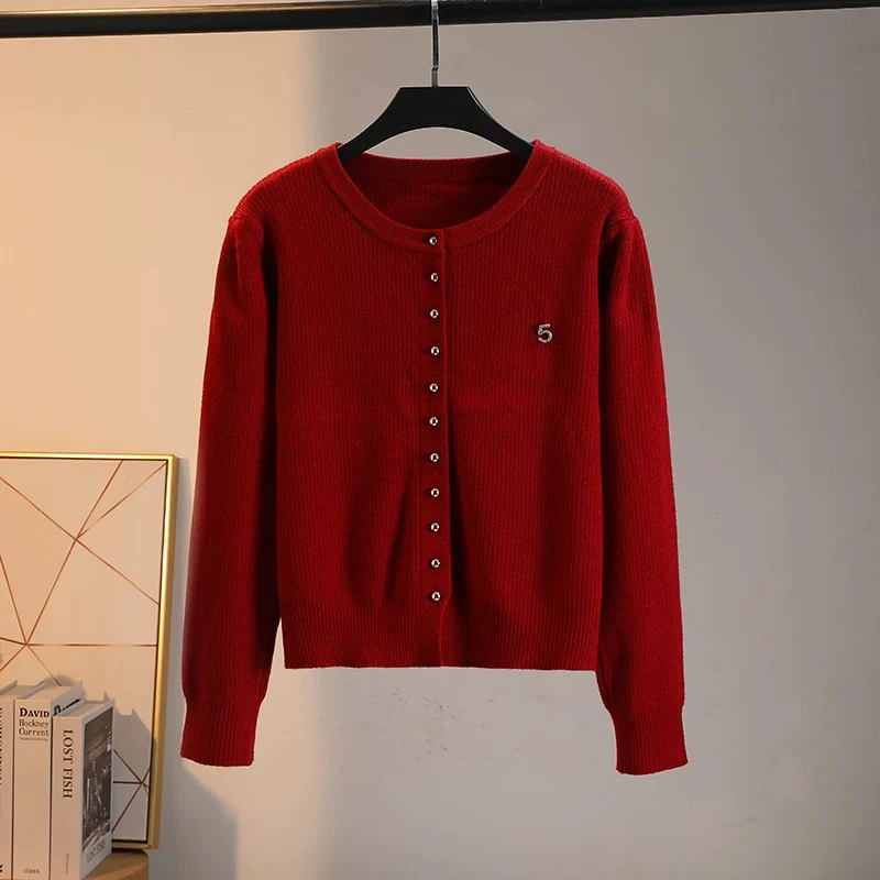 9395 时尚针织毛衫外搭