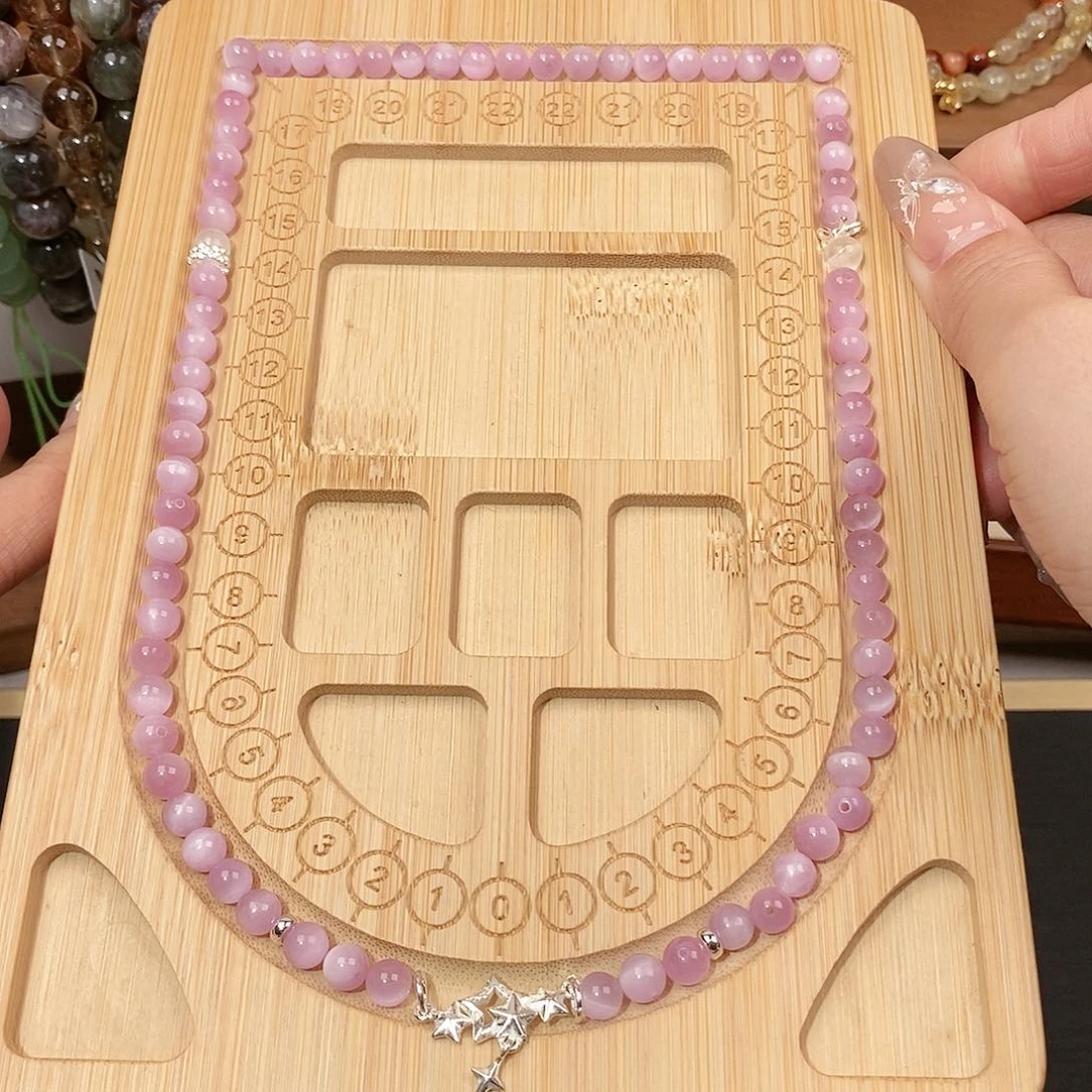 水晶手链未镶嵌蛋****边14三圈