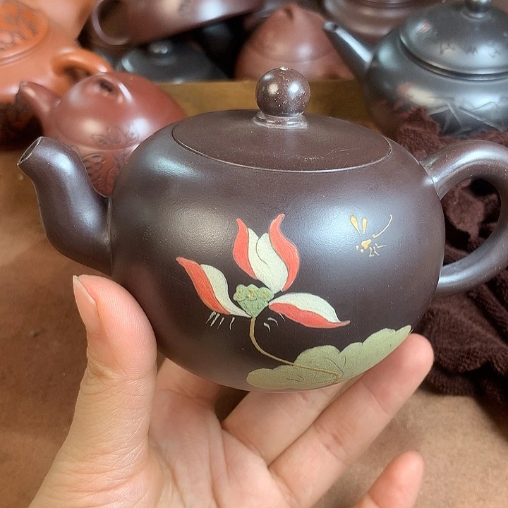 茶壶紫砂紫砂微瑕