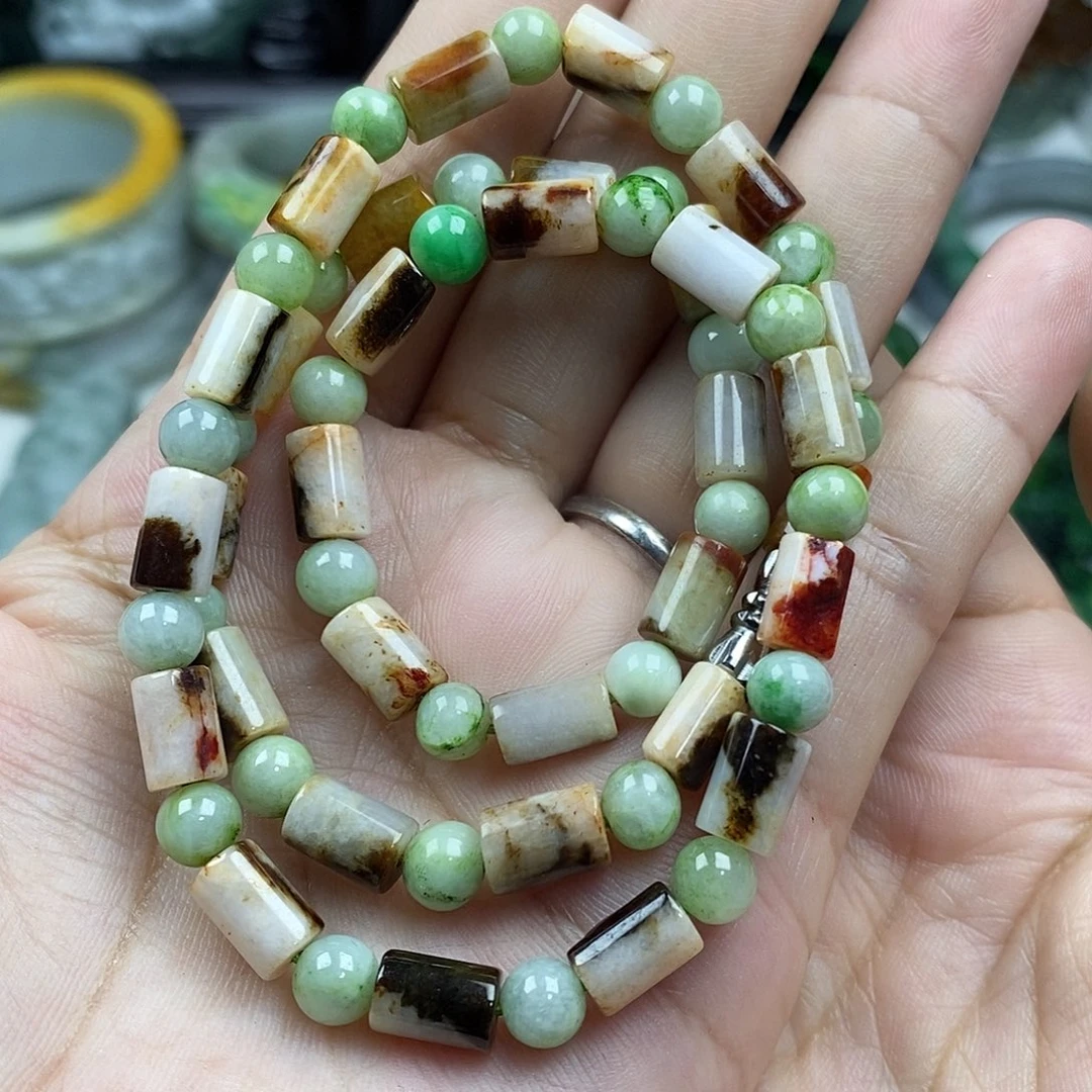 颈饰未镶嵌翡翠丑****?项链