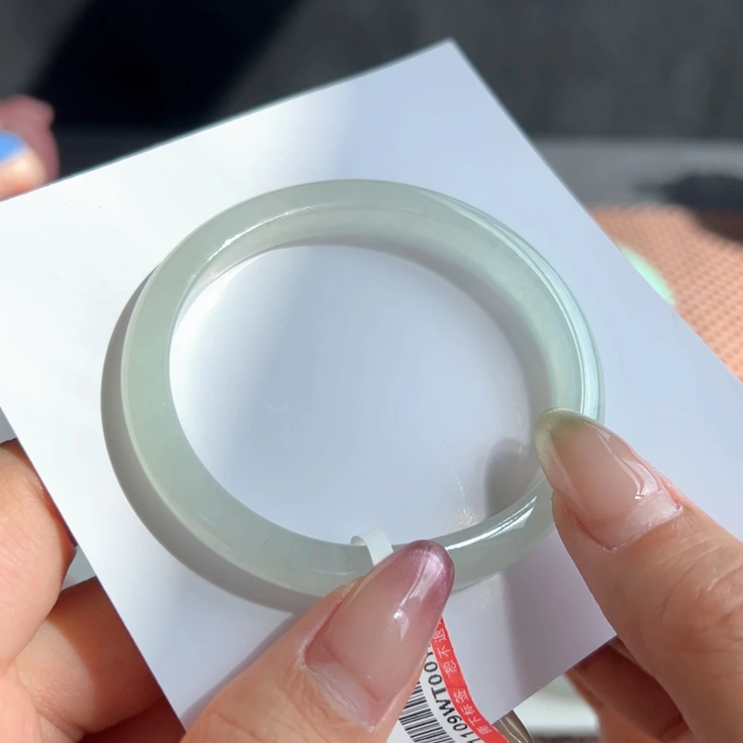 翡翠手镯未镶嵌1号 54.5贵妃