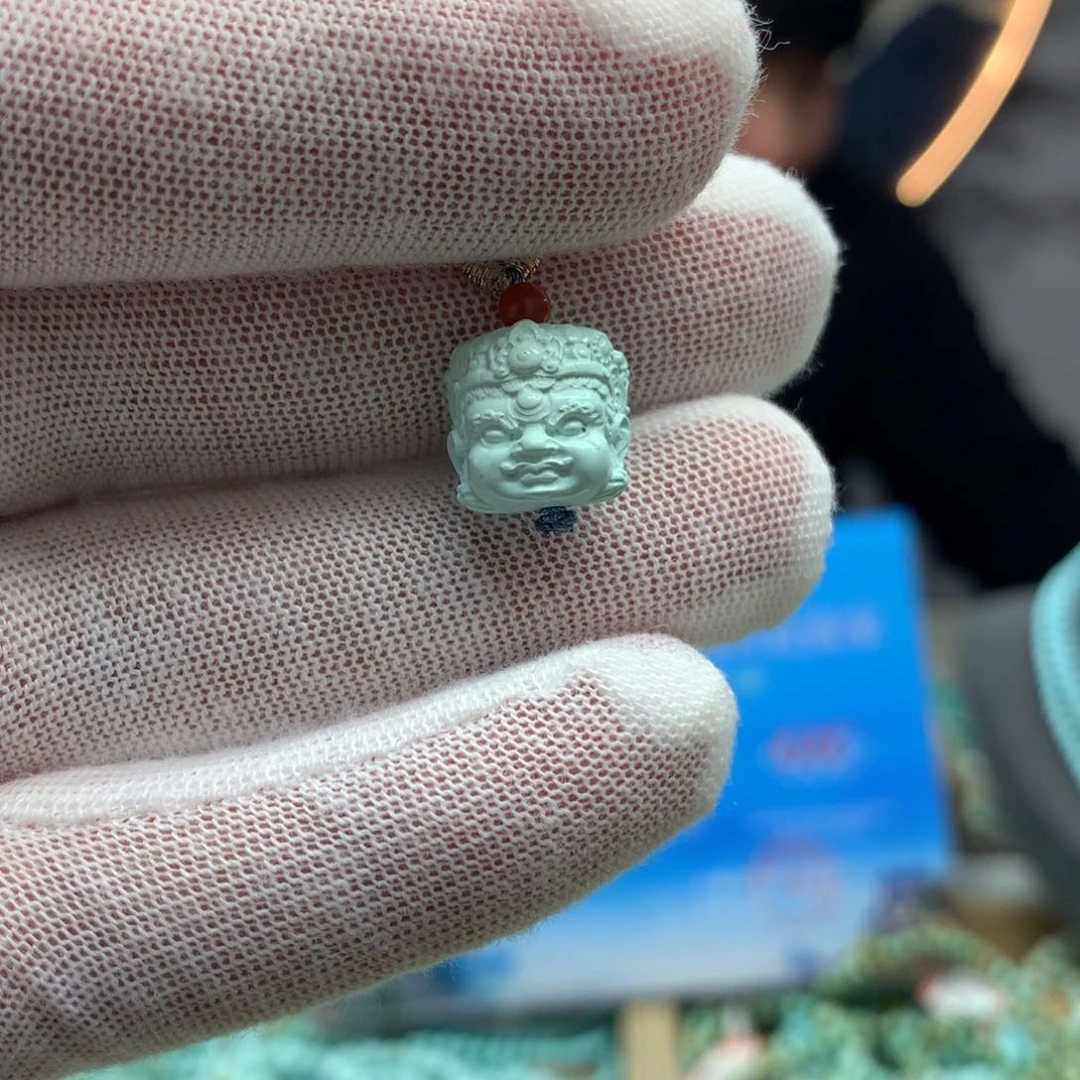 绿松石挂件未镶嵌