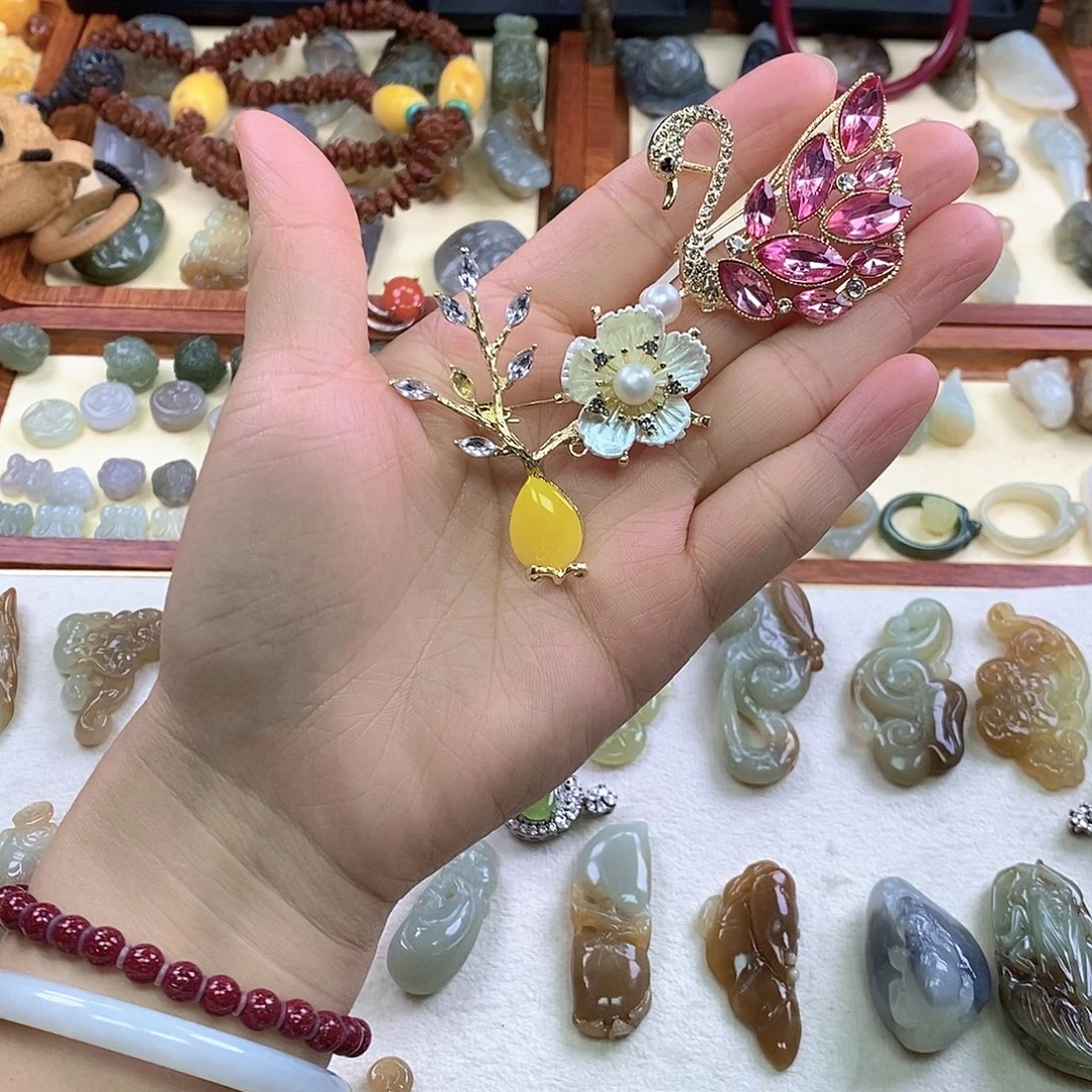 颈饰淡水珍珠合金