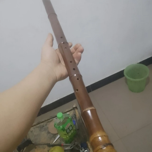 精制桂竹南箫大头根箫成人乐器入门演奏六孔八孔洞箫