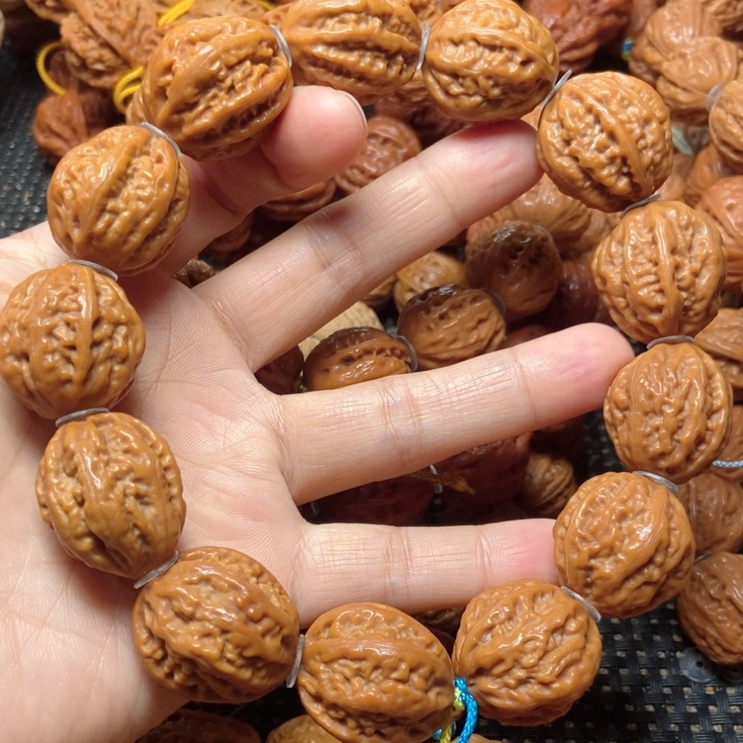 手串桃核龙脊八棱