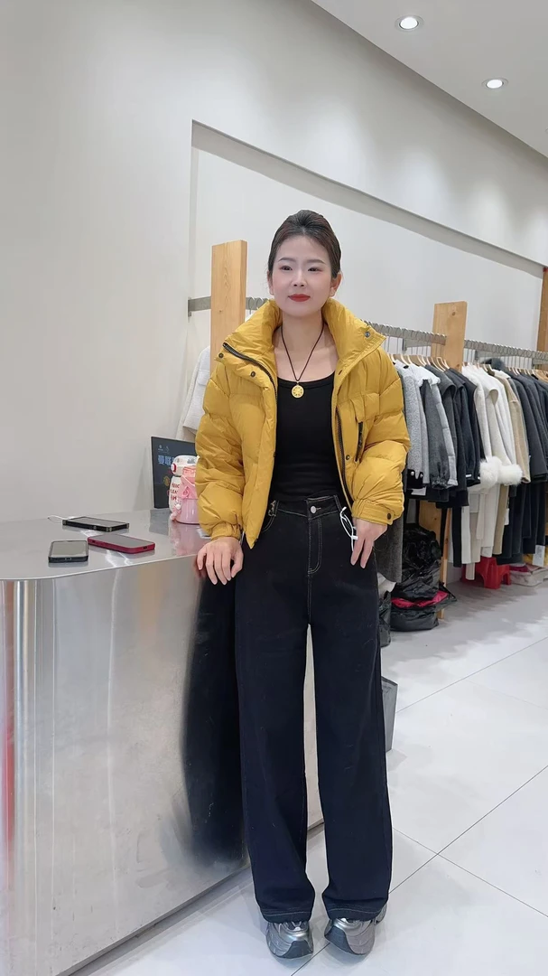 新款流行色外套休闲韩版冬季时尚百搭加厚