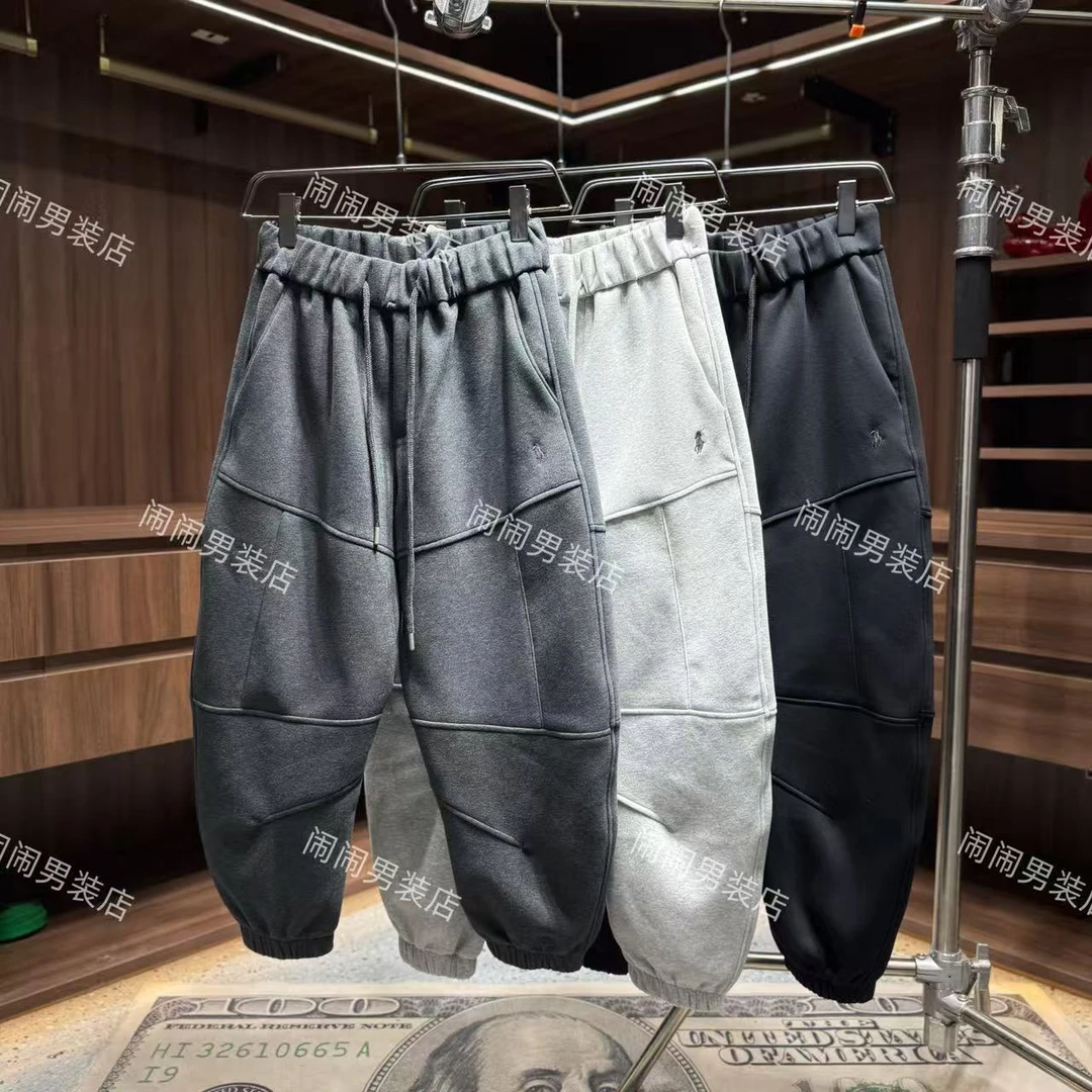 2526早秋新款高级感立体剪裁设计纯色显瘦百搭弯刀休闲裤