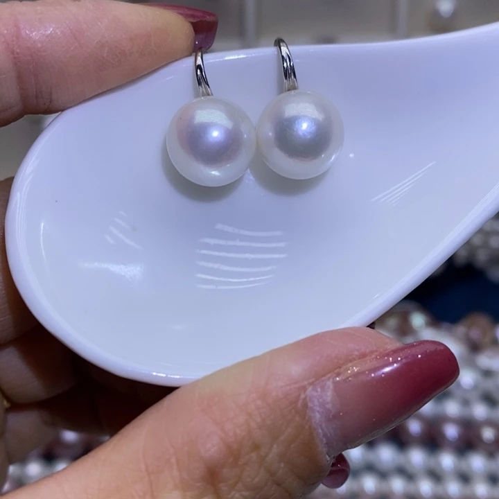 银S925镶嵌淡水珍珠珠宝首饰