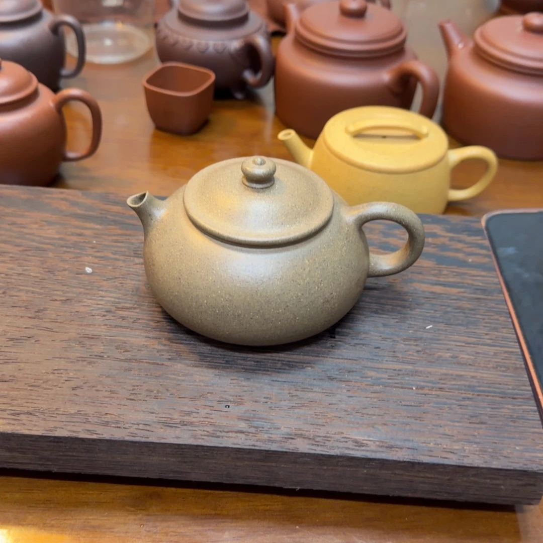 紫砂茶壶青段 半手工
