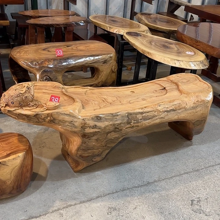 香樟木茶几180-60-57