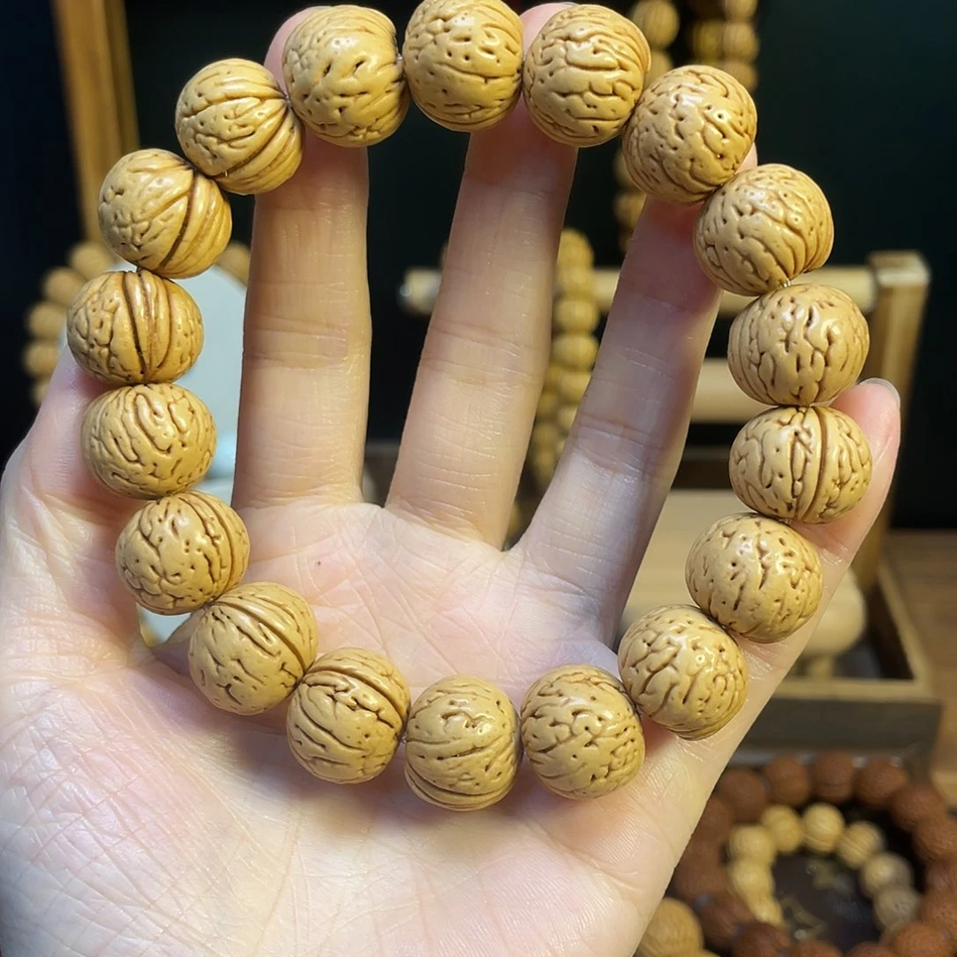 元宝桃核，桃核手串