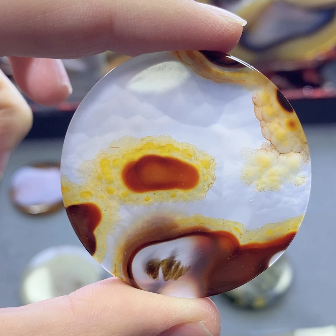 玛瑙/玉髓颈饰未镶嵌编号87