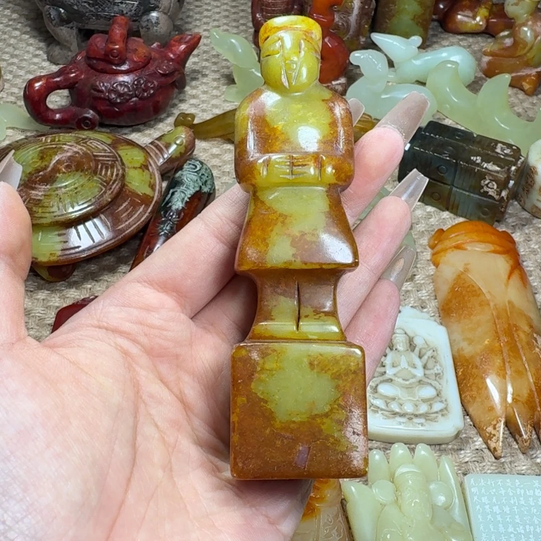 白玉菩提吊坠挂件