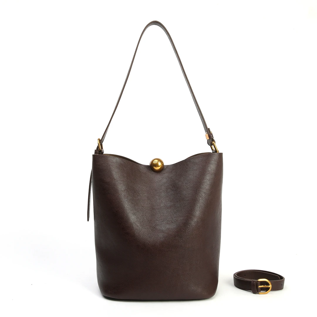 【佐伊甄选】SKL-Z8301-咖啡色轻奢女士时尚潮流通勤腋下斜挎包