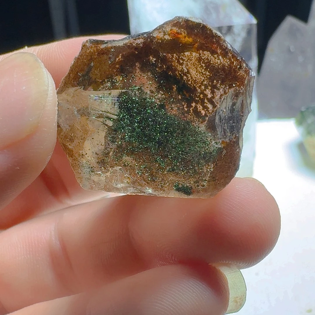 水晶珠宝半成品未镶嵌牙**压