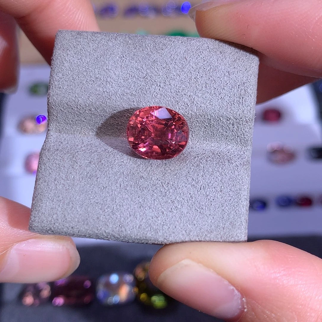 碧玺珠宝奇石未镶嵌4.905ct