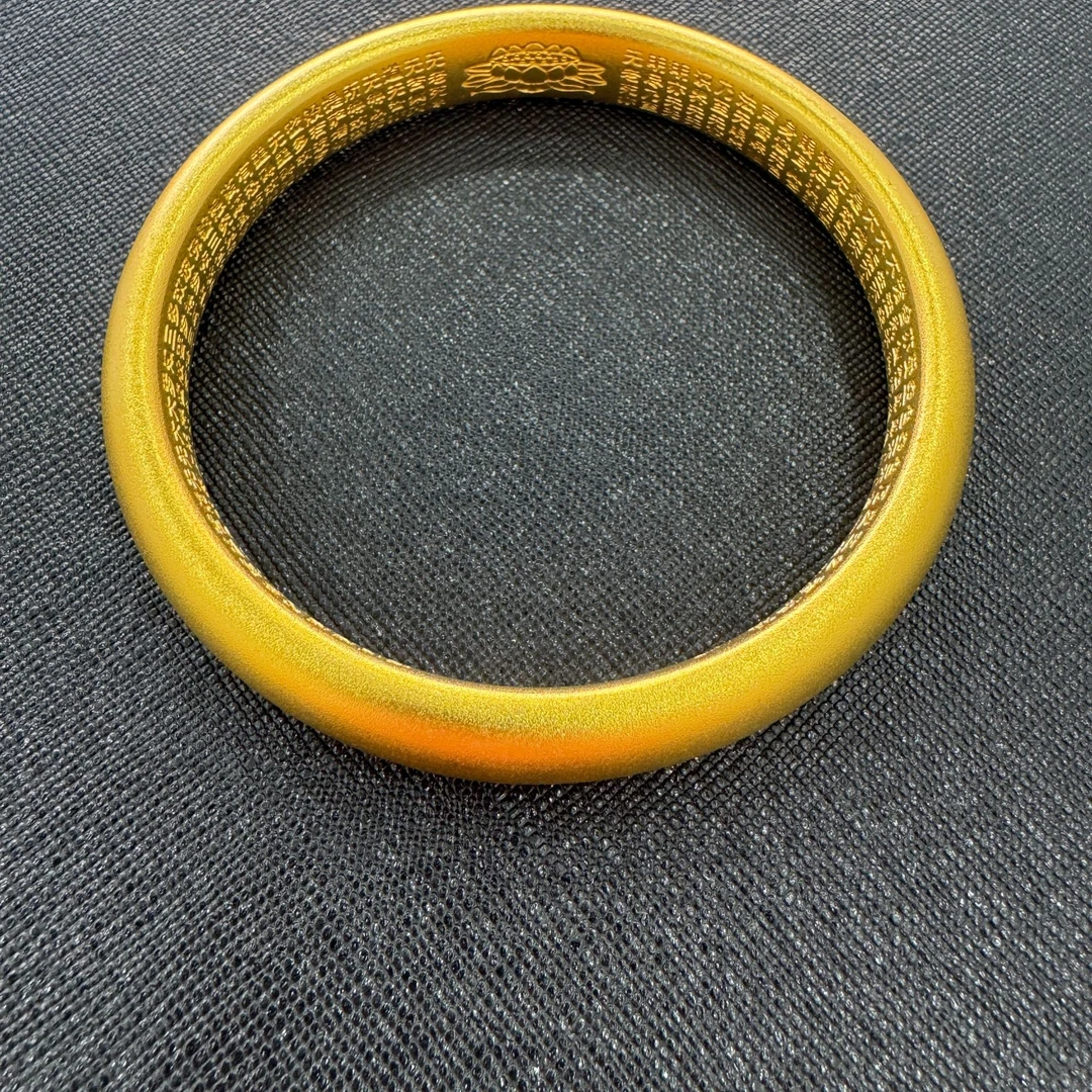 足银手镯 金银手镯内心经泥鳅背手镯