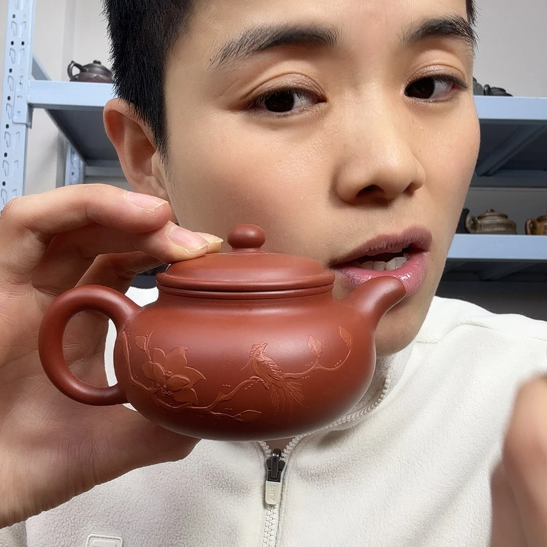 紫砂茶壶民间手艺人全手工制作