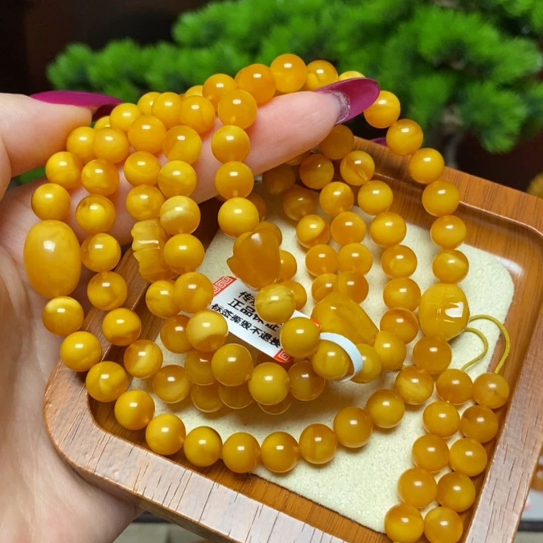 【闪购商品】手链蜜蜡未镶嵌手串