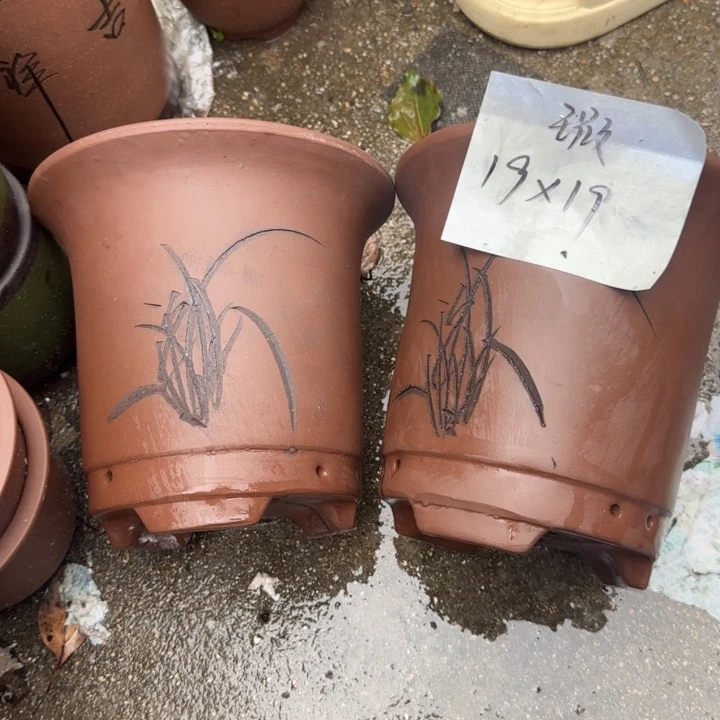 紫砂花盆特价清仓