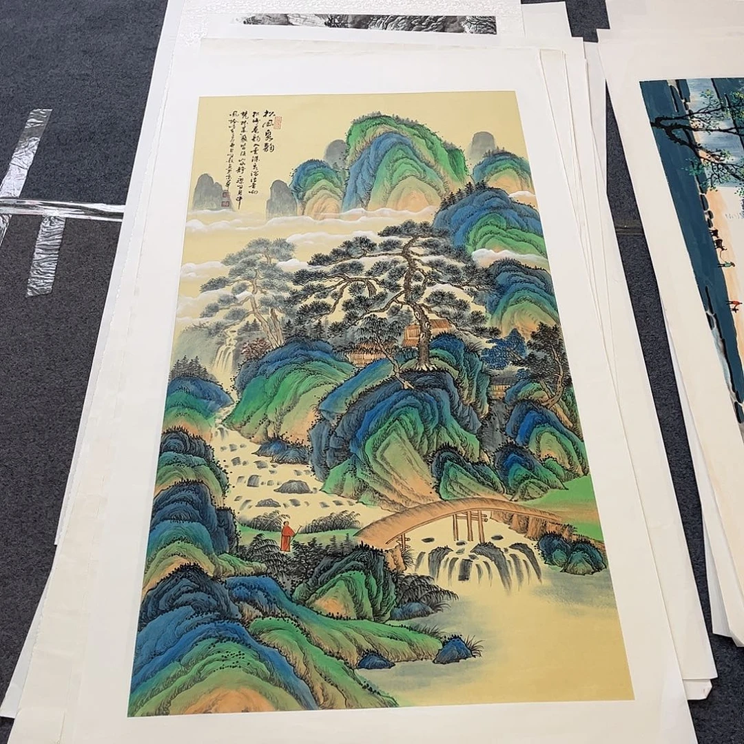 国画L精品国画作品